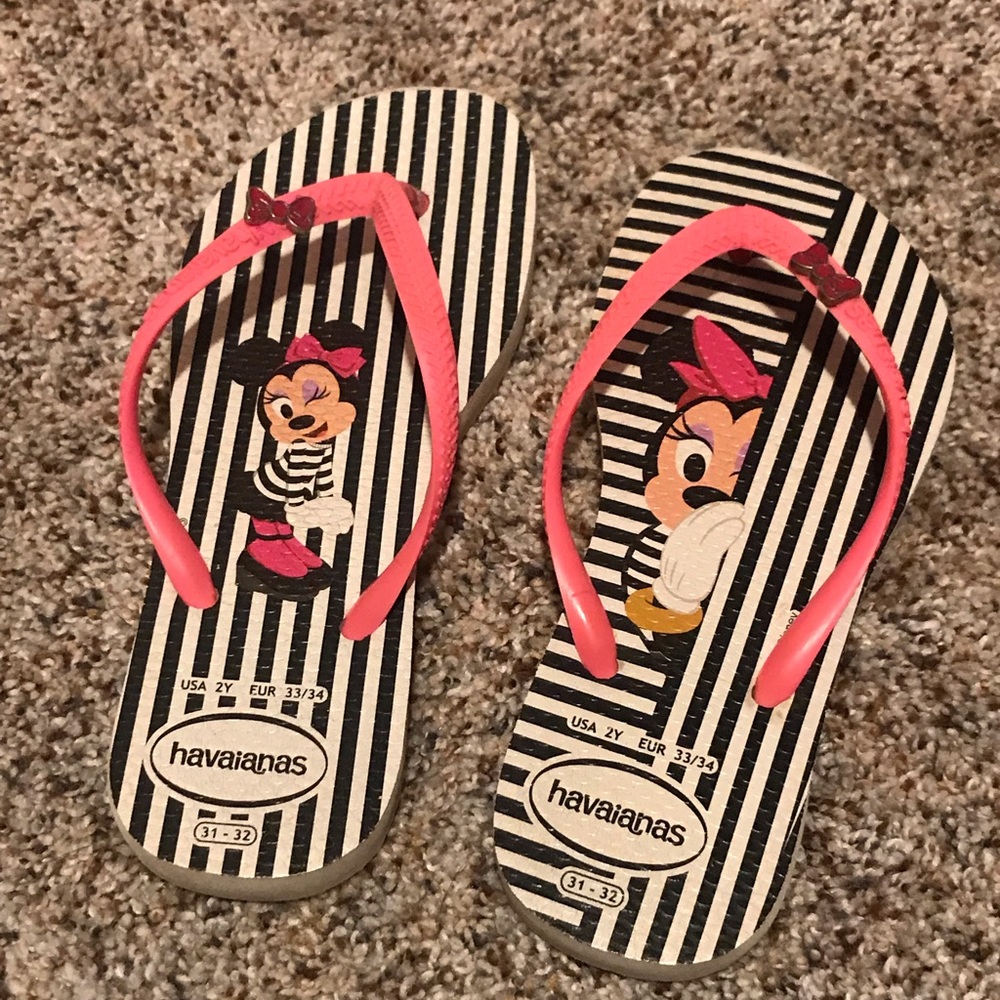 Disney Minnie Mouse Havaianas flip flops